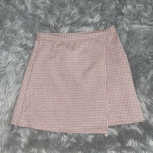 Plaid Mini Skirt